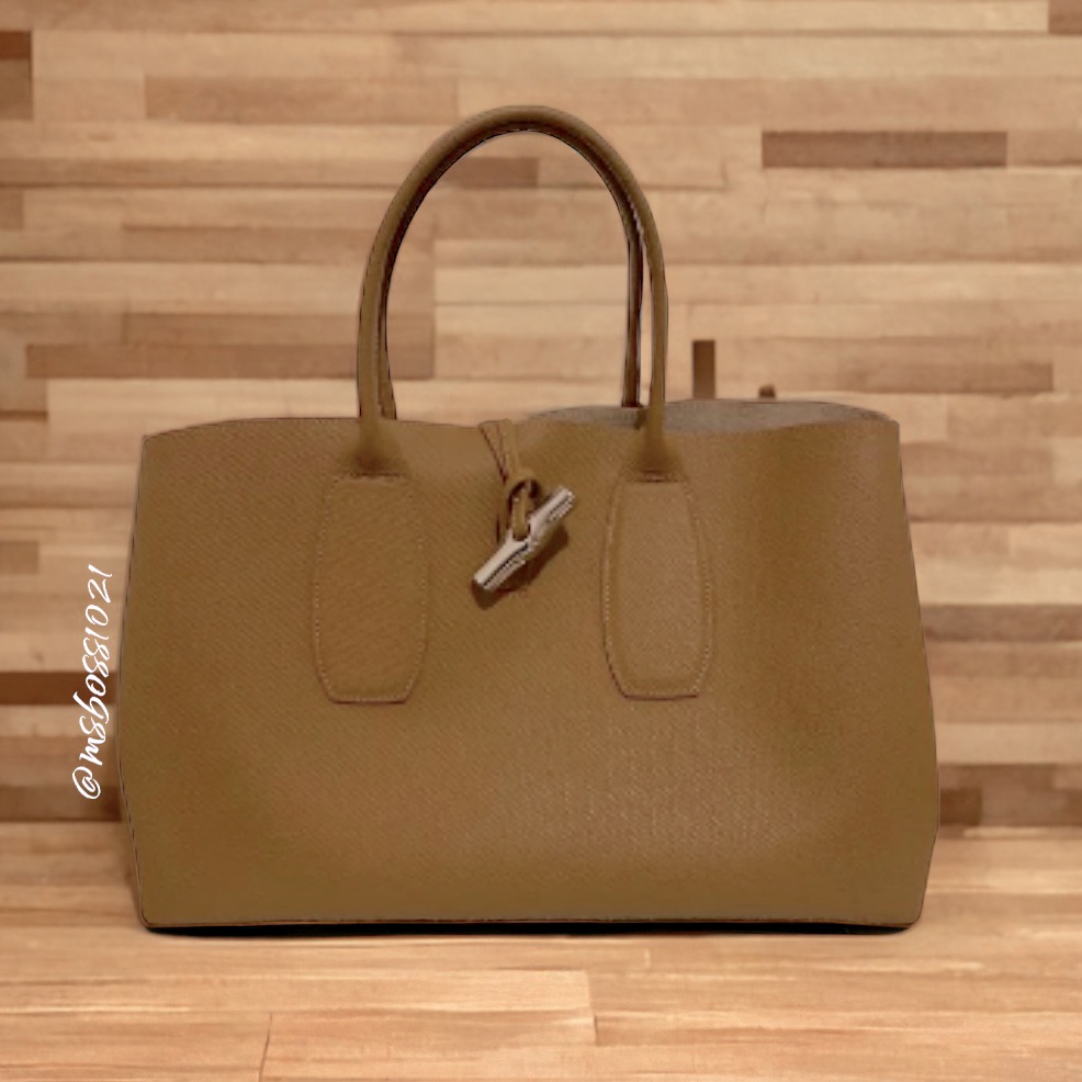 Longchamp Roseau Large Tote Tan Brand New